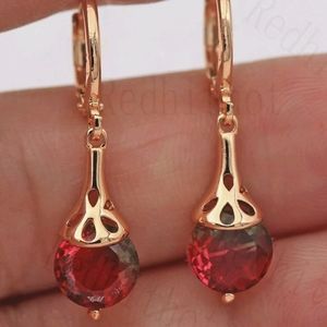 New 18kgf dangle earrings